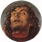 Giovanni Bellini Canvas Paintings - Head of the Baptist